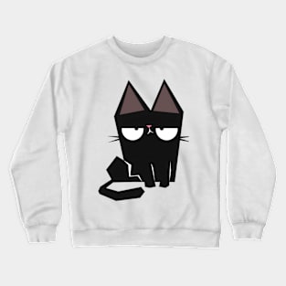 vintage-cat Crewneck Sweatshirt